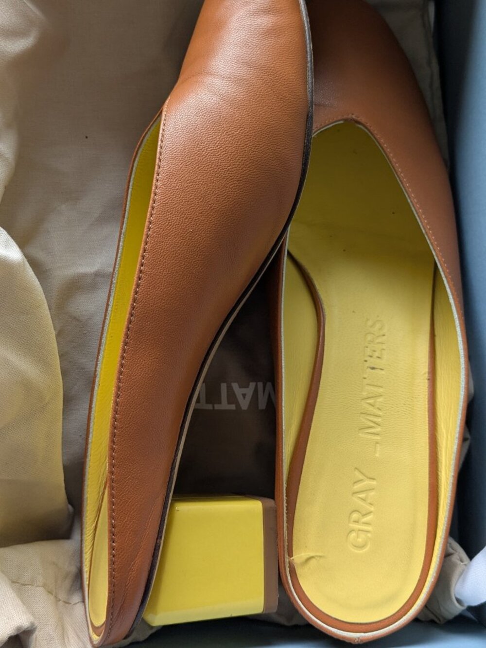 Gray Matters Mildred Mules size 38.5